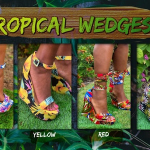 Whimsical Wedge Sandals