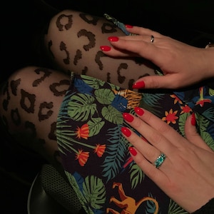 Animal Print /Fire Stockings