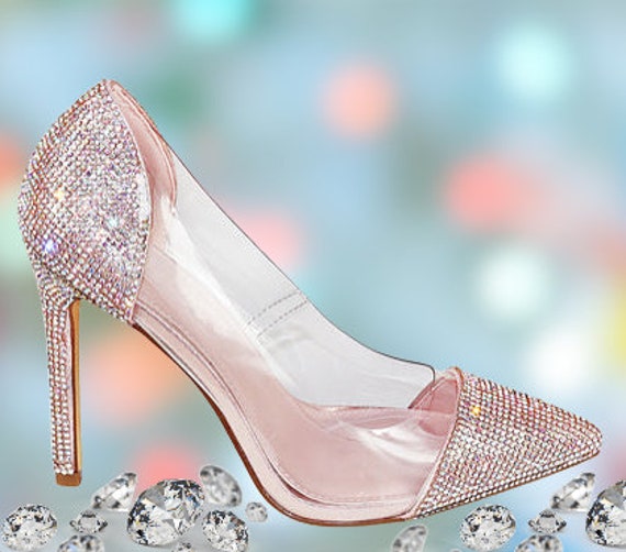 Sparkling Glamour Heels Etsy Canada