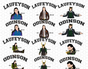 God of Mischief team sublimation dtf file, png