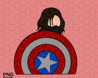 Bucky Barnes SVG | Bucky Barnes art | Bucky Barnes decal | Winter soldier SVG | Winter Soldier file for cutting | Bucky Barnes cricut