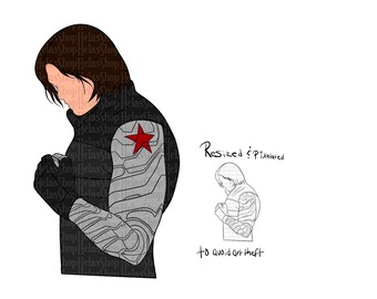 Download Winter Soldier Svg Etsy