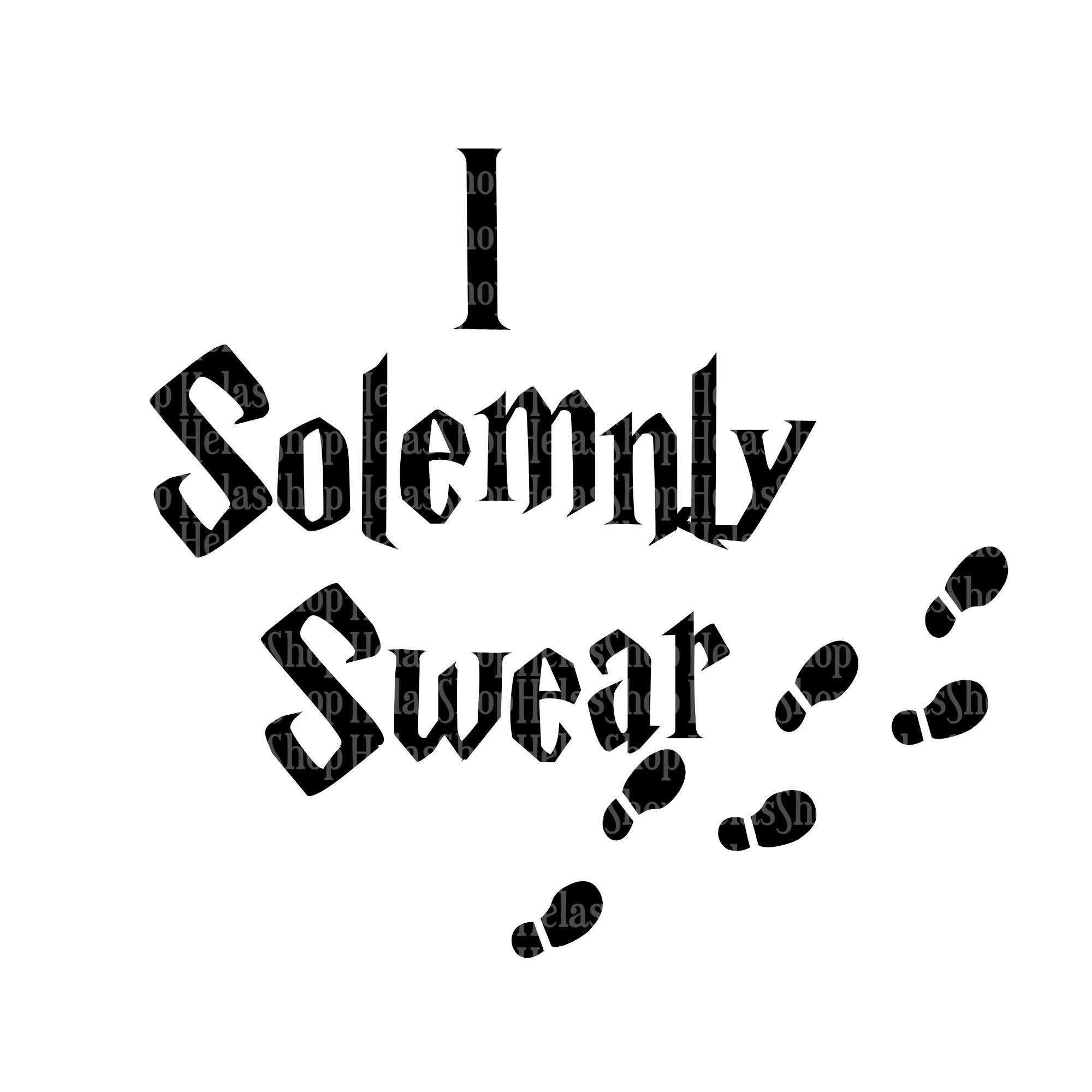 I solemnly swear png svg dxf Harry Potter svg png dxf | Etsy