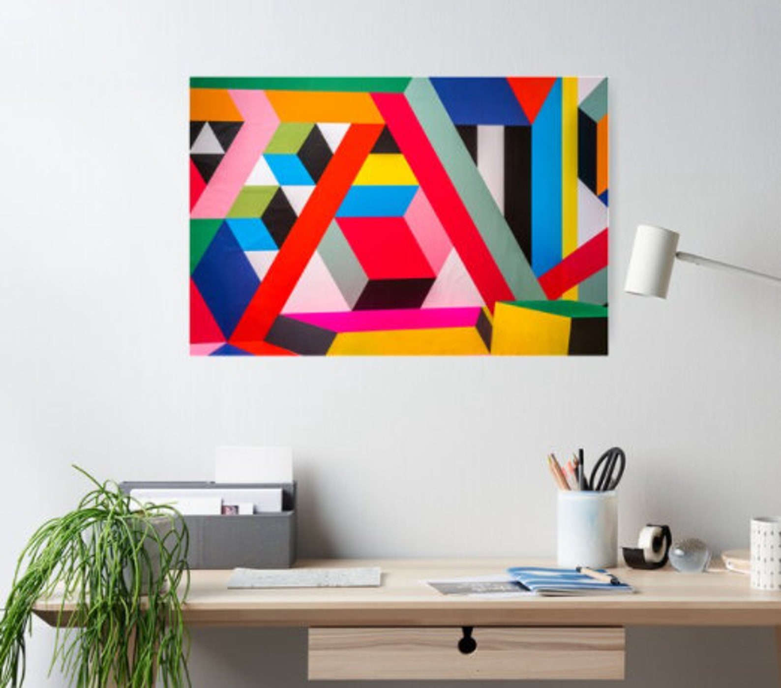 Abstract landscapes Poster Etsy