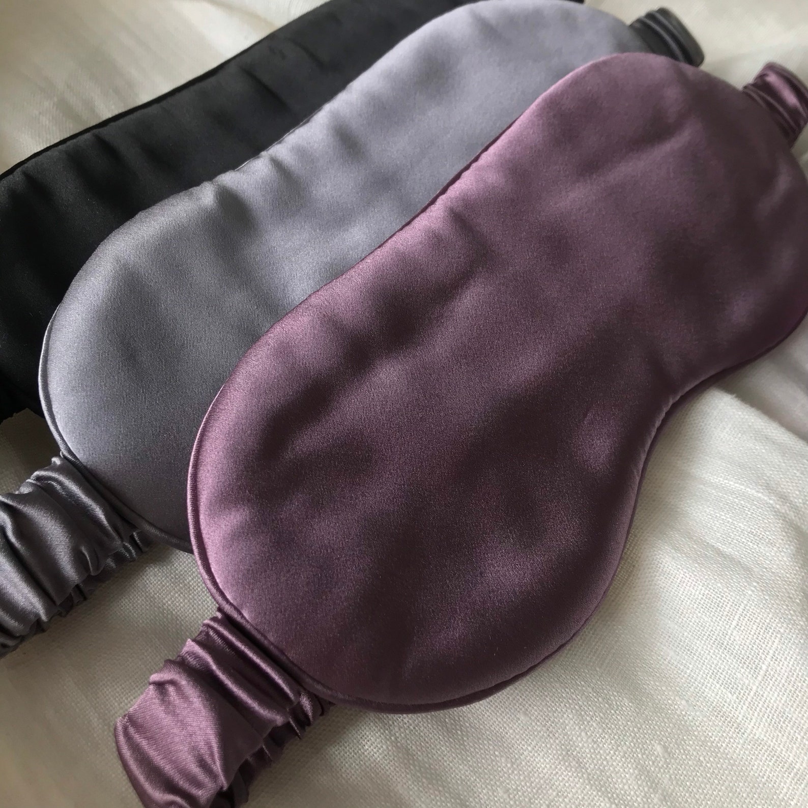 Luxury Mulberry Silk Sleep Eye Mask. Gift for Him or Etsy UK
