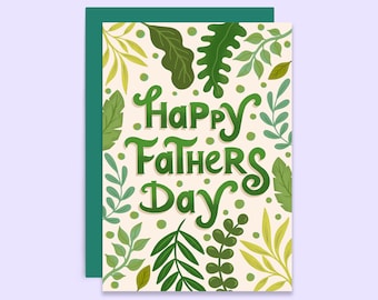 Happy Father's Day | Botanical | Plant Dad | Gardening Dad