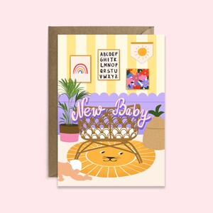 Nouvelle carte bébé | carte de vœux non sexiste de &lt;br&gt; Vous avez des idées ? pour bébé unisexe | Carte de vœux géniale pour bébé | Carte de fête de naissance | Carte de bienvenue pour les nouveaux parents