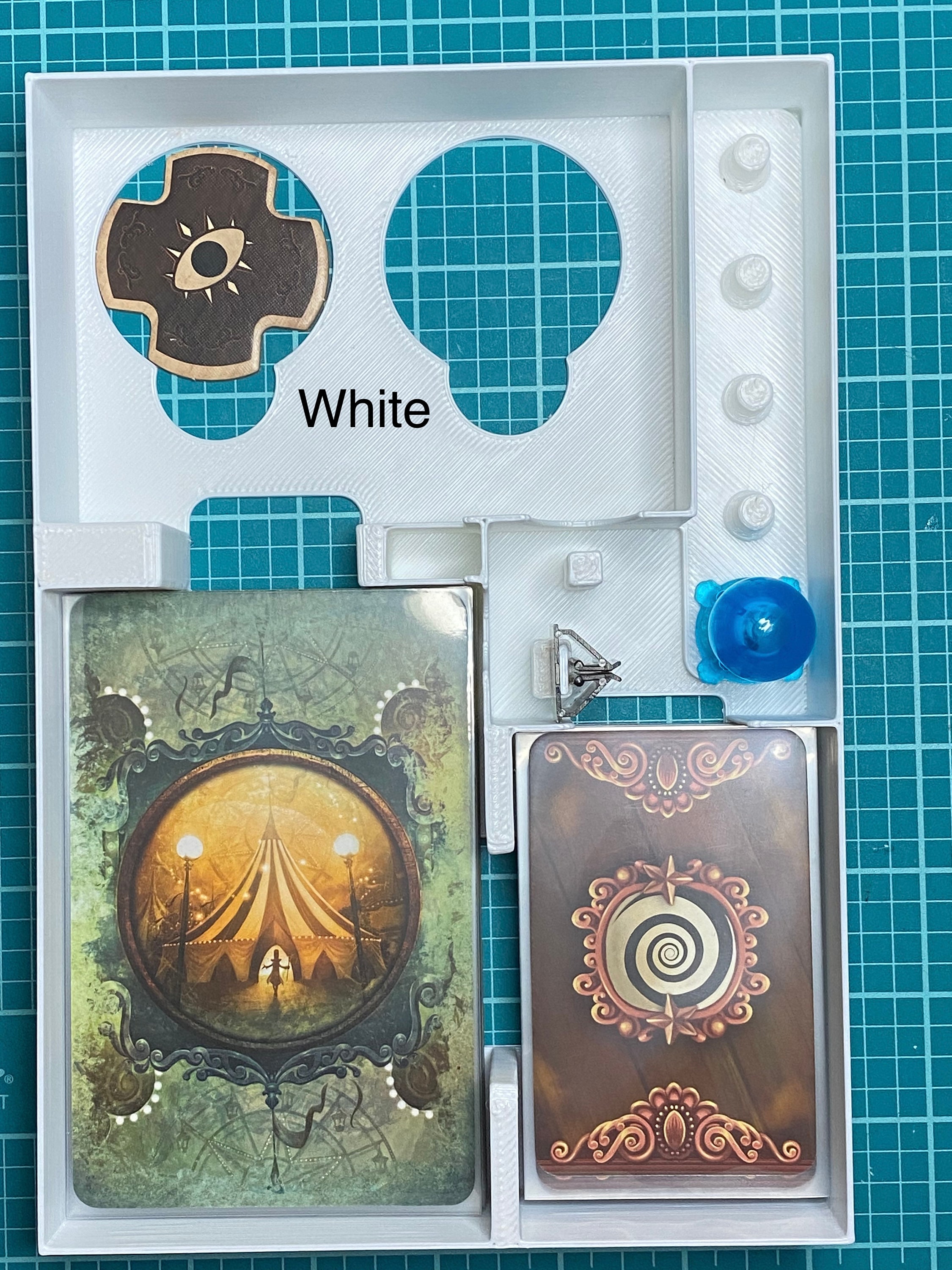 Mysterium Park Board Game Organizer Insert Sleeved - Etsy Mysterium Park Board Game Organizer Insert Sleeved - Etsy