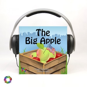 Audiobook for Kids | A Lively Adventure Music Audio Story for children with an exciting fun Ice Hockey Game | MP3 Digital | The Big Apple
