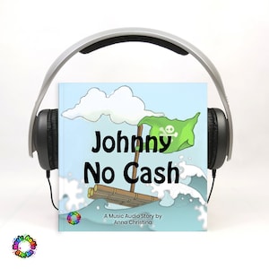 Audiobook for Kids | Lively Adventure Music Audio Story for children featuring a Sea Shanty and pirate crows | MP3 Digital | Johnny No Cash