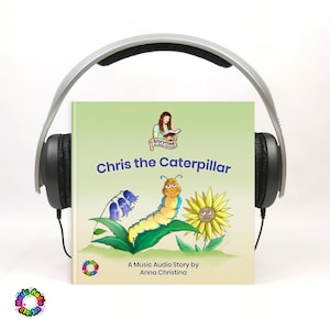 Audiobook for Preschool Kids | Magical Music Audio Story for children set in an enchanted garden with a fairy | Chris the Caterpillar