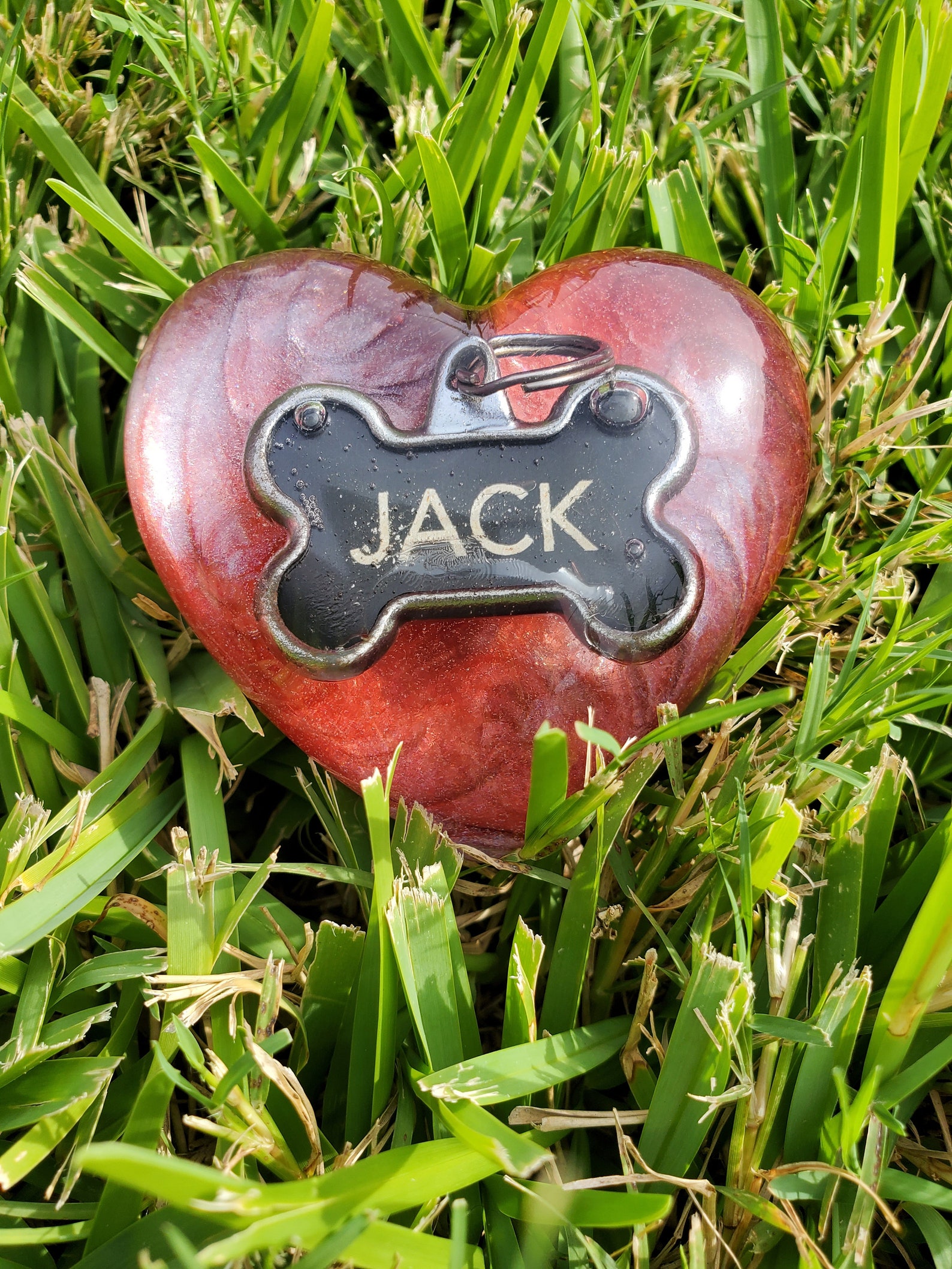 Cast Resin Pet Memorial Stone Etsy