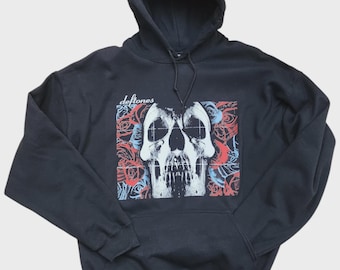 Deftones Skull Album color Black unisex heavy blend hoodie sweatshirt