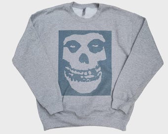 Misfits Logo Crewneck Sweatshirt Soft Style Graphic Design Gift Idea
