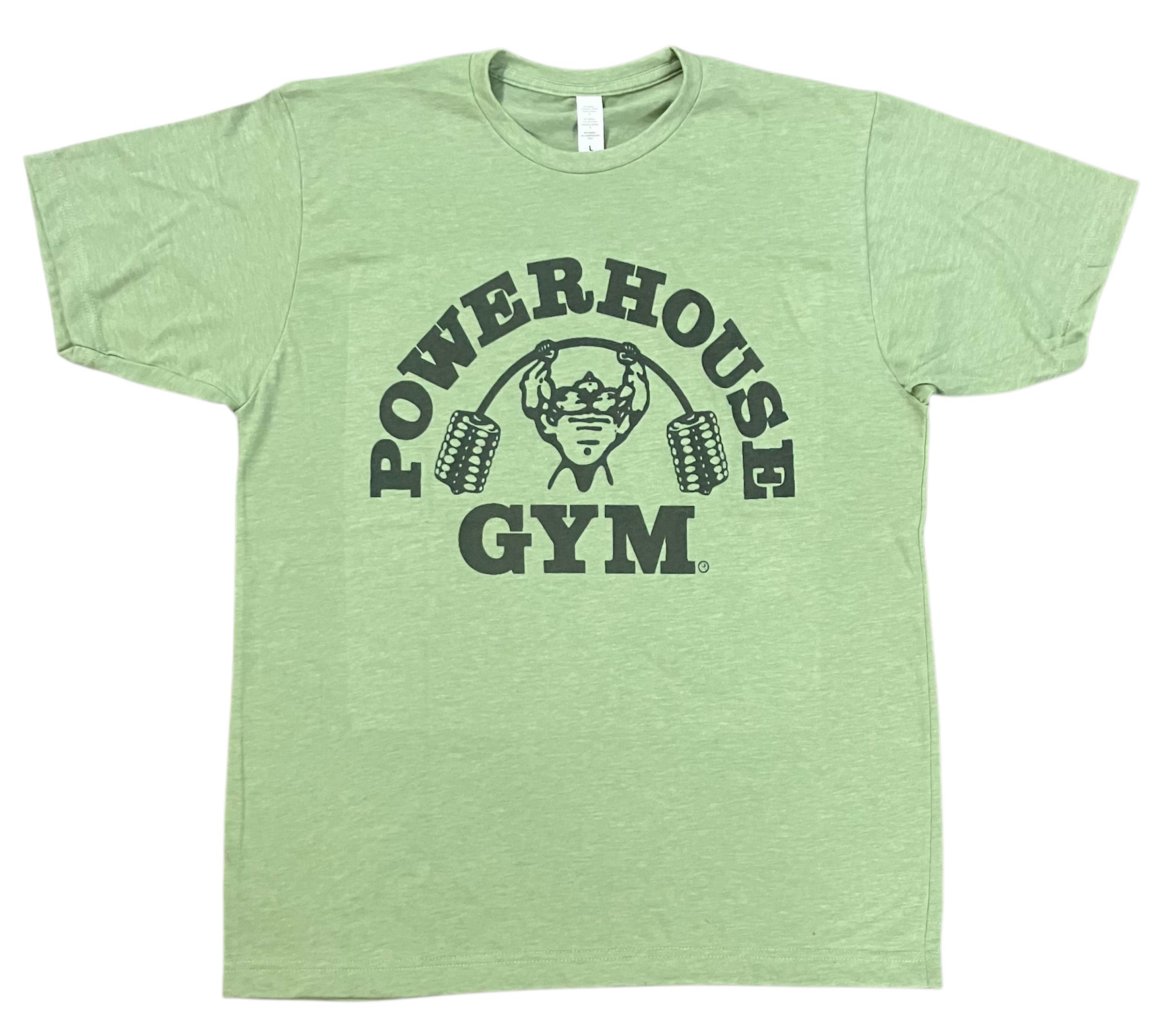 POWERHOUSE GYM Original Old School Style Premium Soft Style T