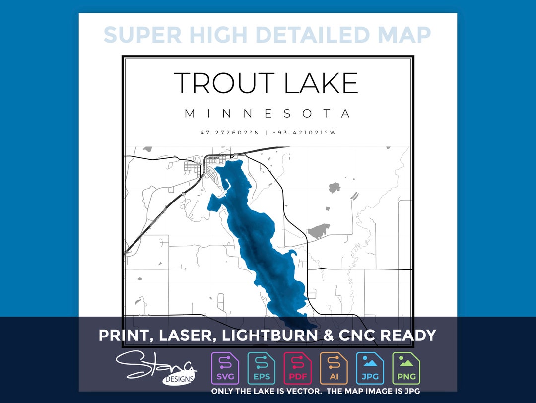 Big Trout Lake Depth Map at Cynthia Hearon blog