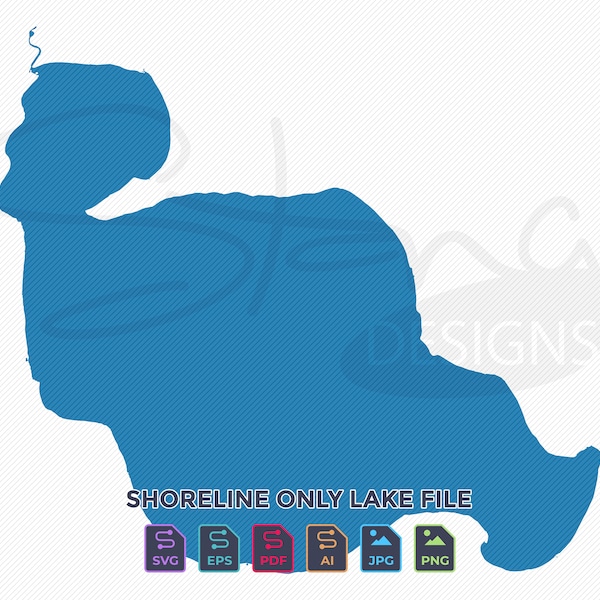 Houghton Lake Mi Svg Etsy