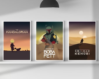 Movie Poster | Illustration | Drawing | Fanart | Graphics | Mural | Gift idea | Nerd | Galaxy