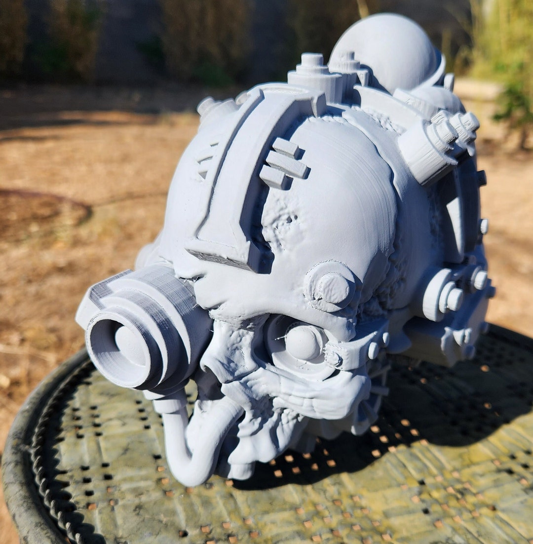 Grim Dark Servo Skull W40K for Cosplay or Display Etsy