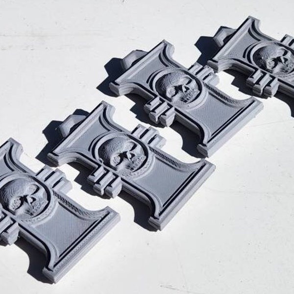 W40K Inquisition Pendent/Cosplay Accessory Four (4) Pack