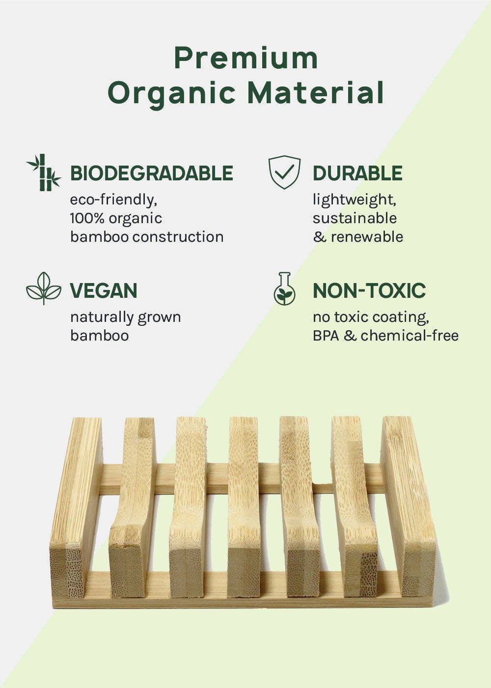 Organic Bamboo Shower Steamer Tray, Soap Dish, Soap Holder, Soap Saver,  Bamboo Dish, Bamboo Tray, Shower Tray, Soap Bar Holder, Zero Waste