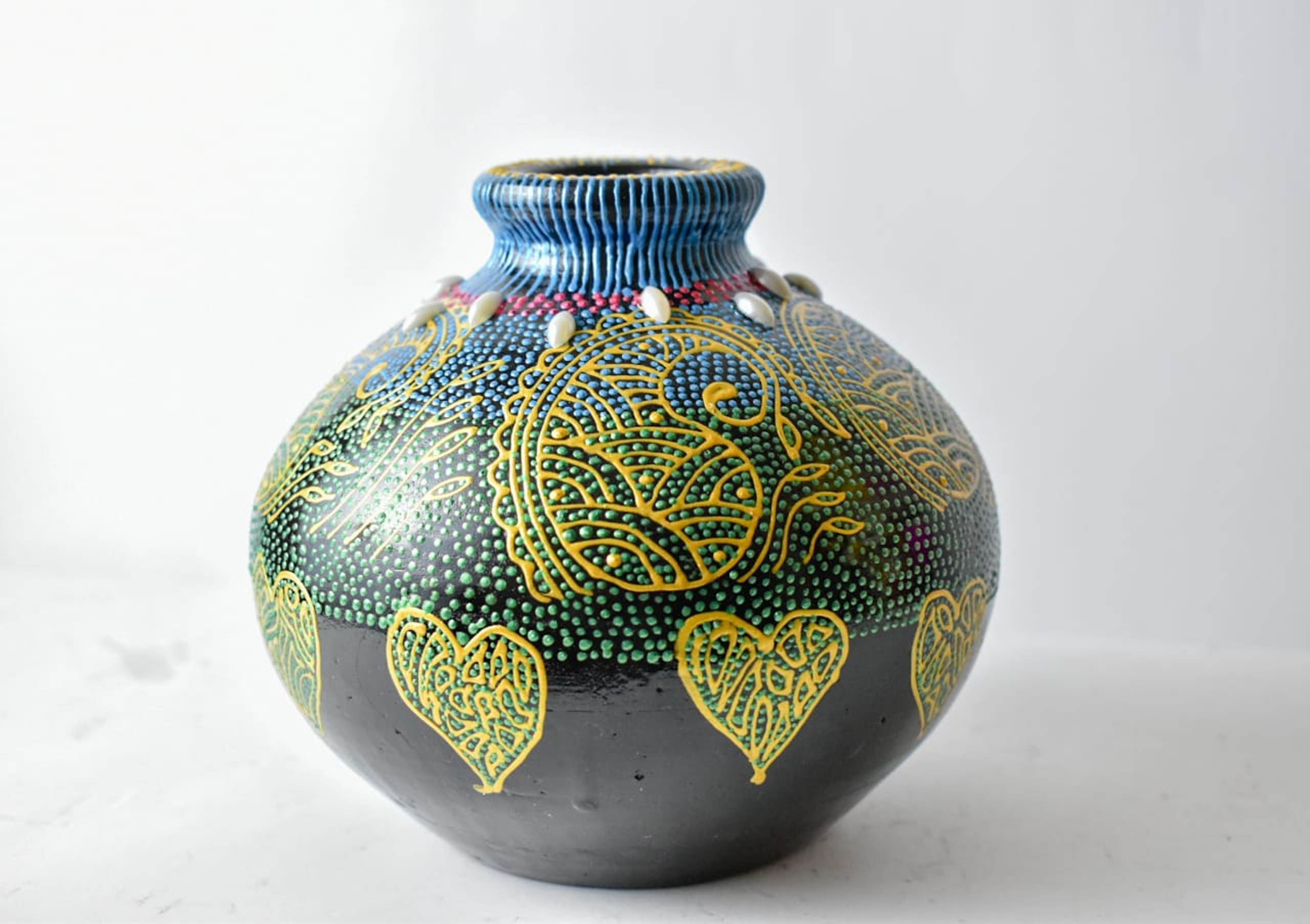 Inde Maison-terre cuite/Vases