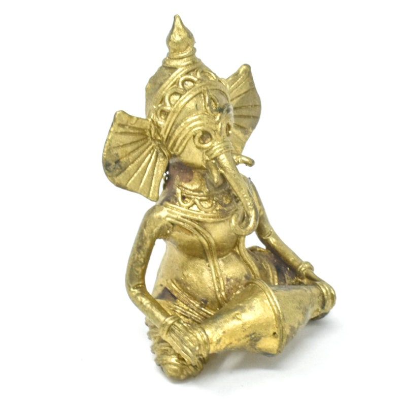India Houseindian Brass Decor Musical Ganesha Etsy