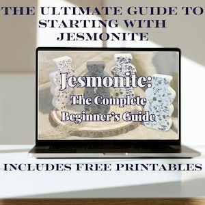 Jesmonite beginners guide DIGITAL DOWNLOAD, eco-resin instructions, diy terrazzo, marble Jesmonite, make your own, how to, Jesmonite starter