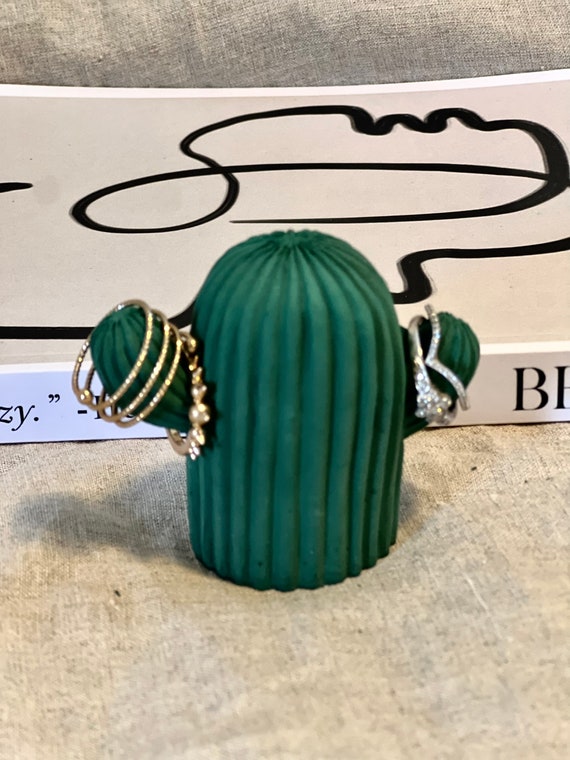 Jesmonit Kaktus Ring Halter: Handgemachtes Geschenk fr Pflanzenliebhaber -  Etsy.de