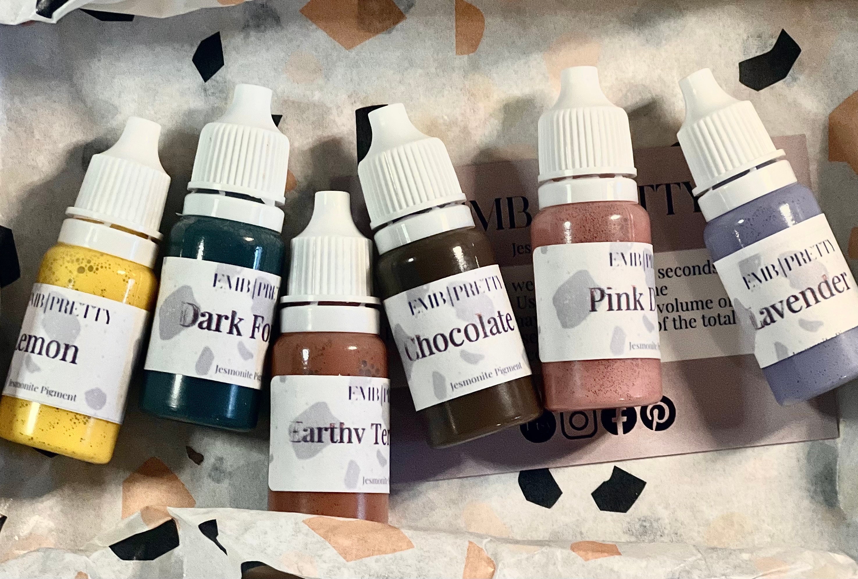 Morandi Epoxy Resin Pigment in 10ml Bottles, Opaque Highly Concentrated  Colour for Use in Epoxy and UV Resin Dye, Pastel Tone 