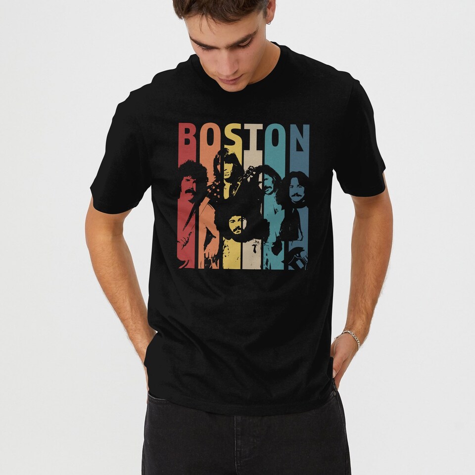 Vintage Retro Boston Band TShirt, Boston Band Gift sold by Nambcvt