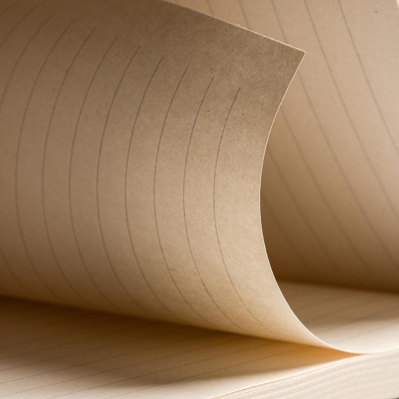 A5 Hardcover Notebook: 1024 Pages, 70 GSM Acid-Free Paper - Lined or Plain image 7