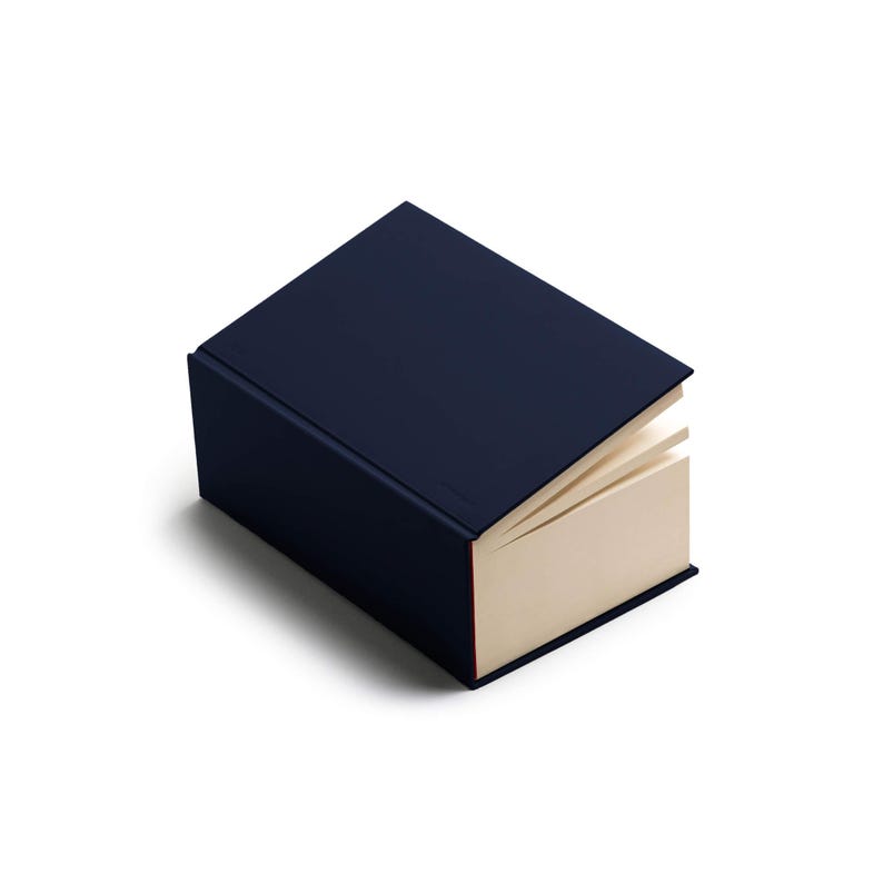 A5 Hardcover Notebook: 1024 Pages, 70 GSM Acid-Free Paper - Lined or Plain Navy