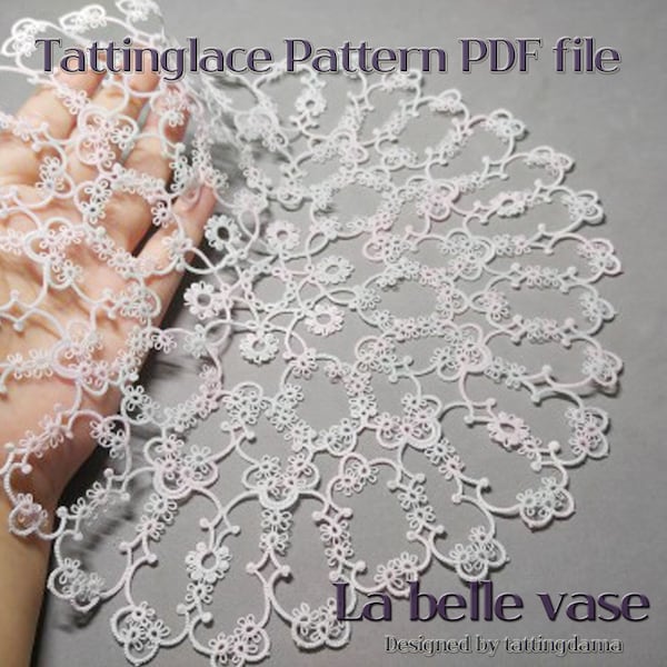 Tattinglace Pattern-La belle vase
