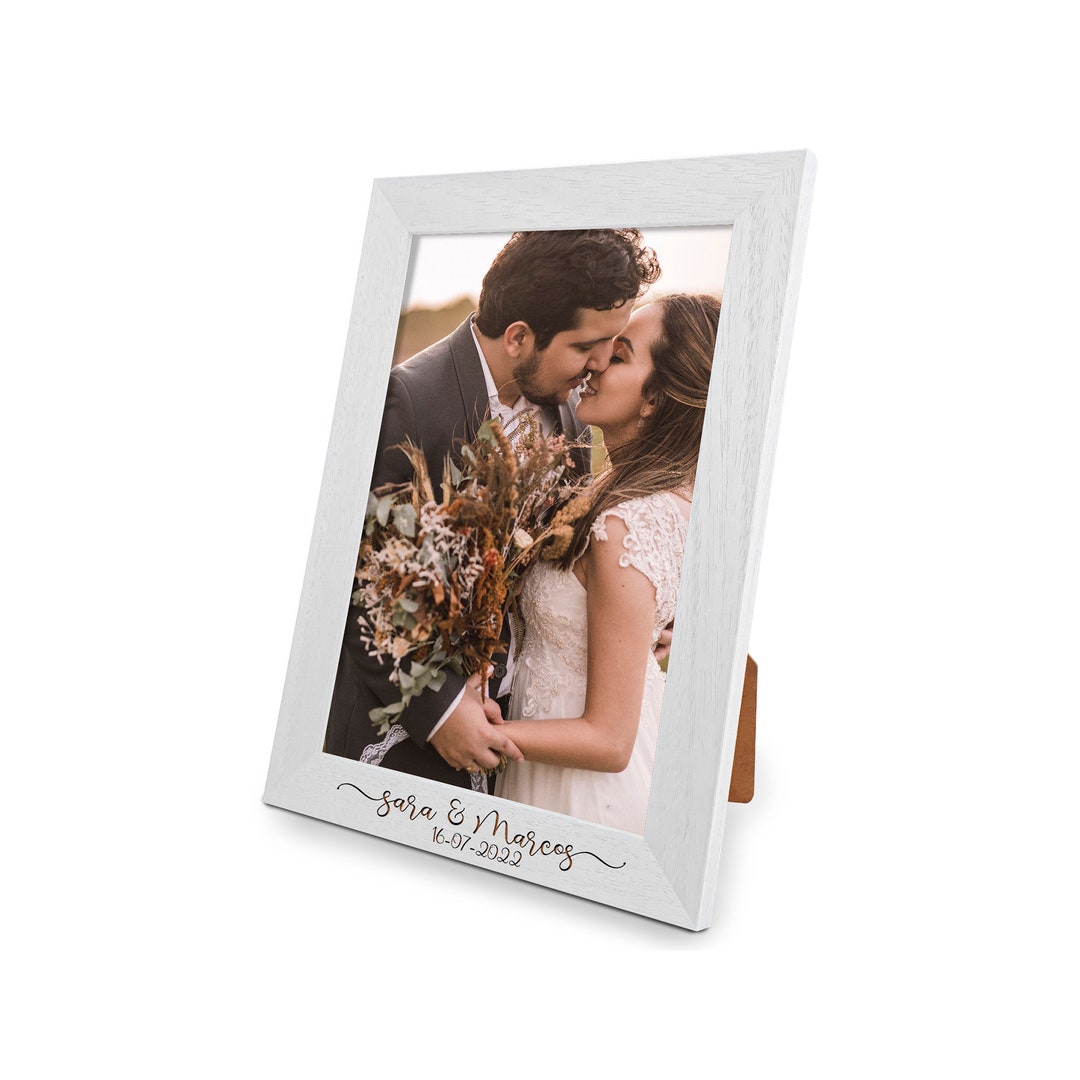 Customizable Photo Frame (A4 21x29,7 Cm) Add Your Text - High Quality ...