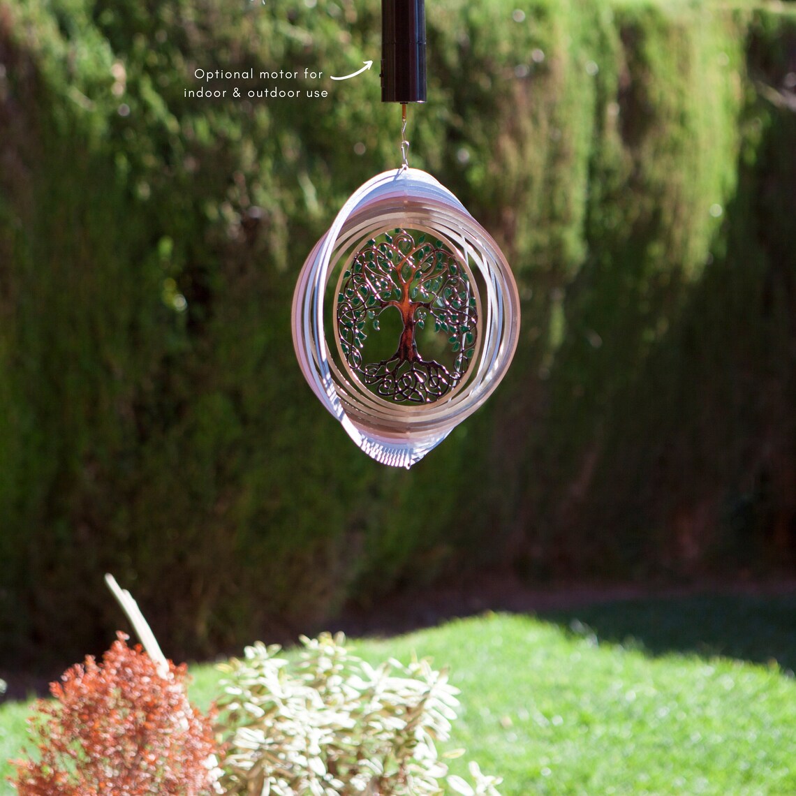 Spinart Tree of Life Wind Spinner Garden Decorationperfect Etsy