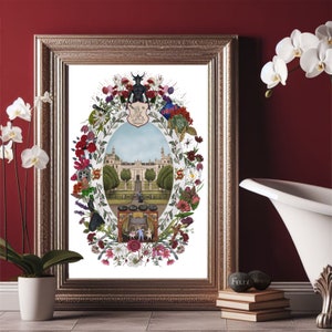 Saltburn Movie Botanical Art Print