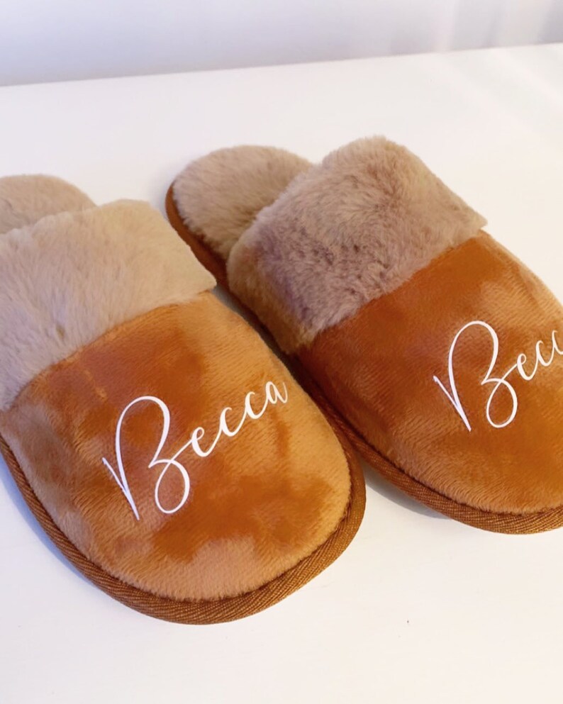 personalised slippers