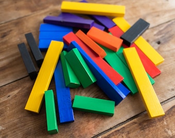 Blocks | Colourful Wooden Block Set | Building Blocks | Block Collection