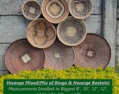 Unique Binga African Wall Baskets Choose From Ten Sets Free Express Shipping