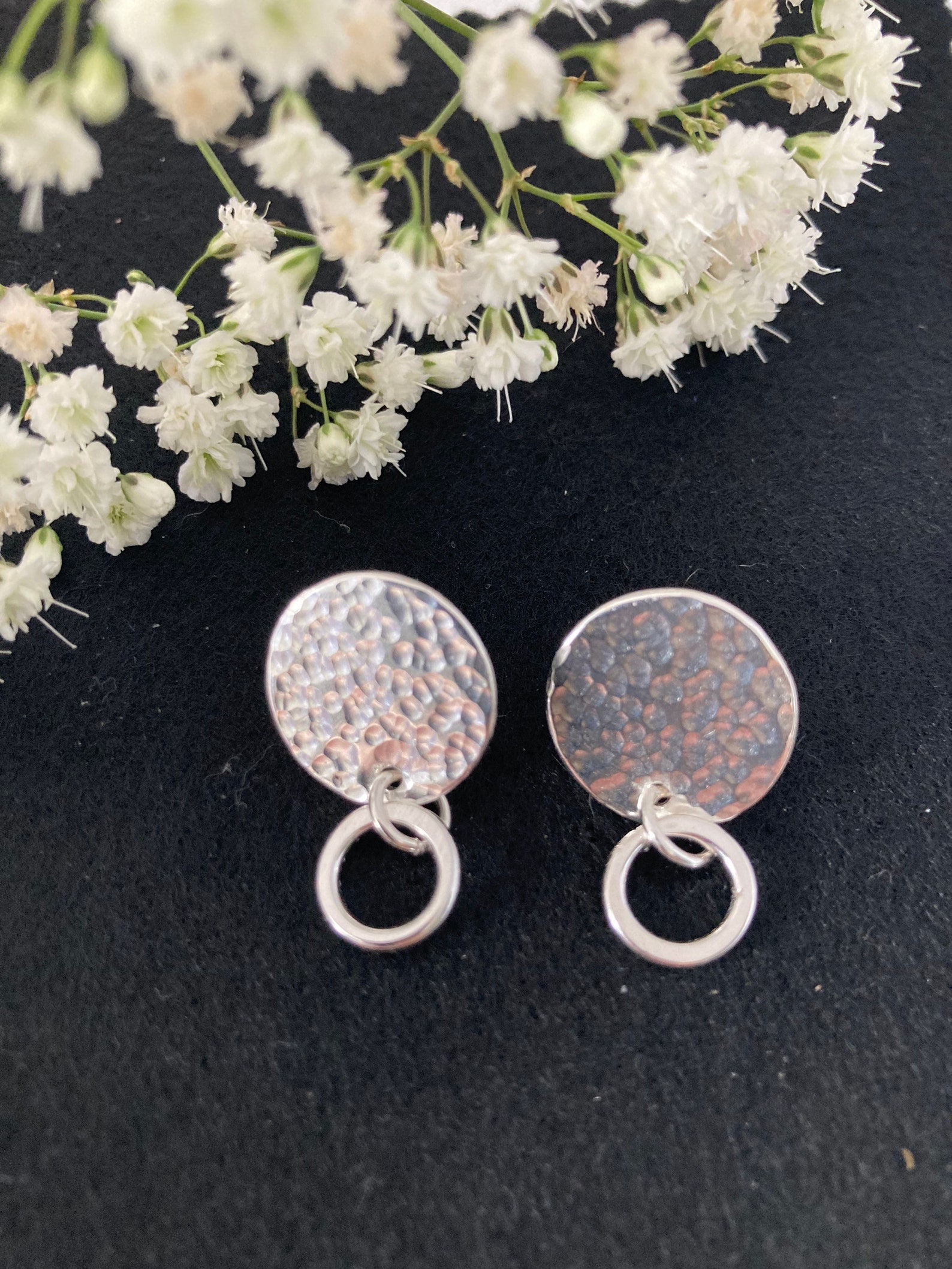 Silver Handmade my style of Keeping Faith Earrings Etsy