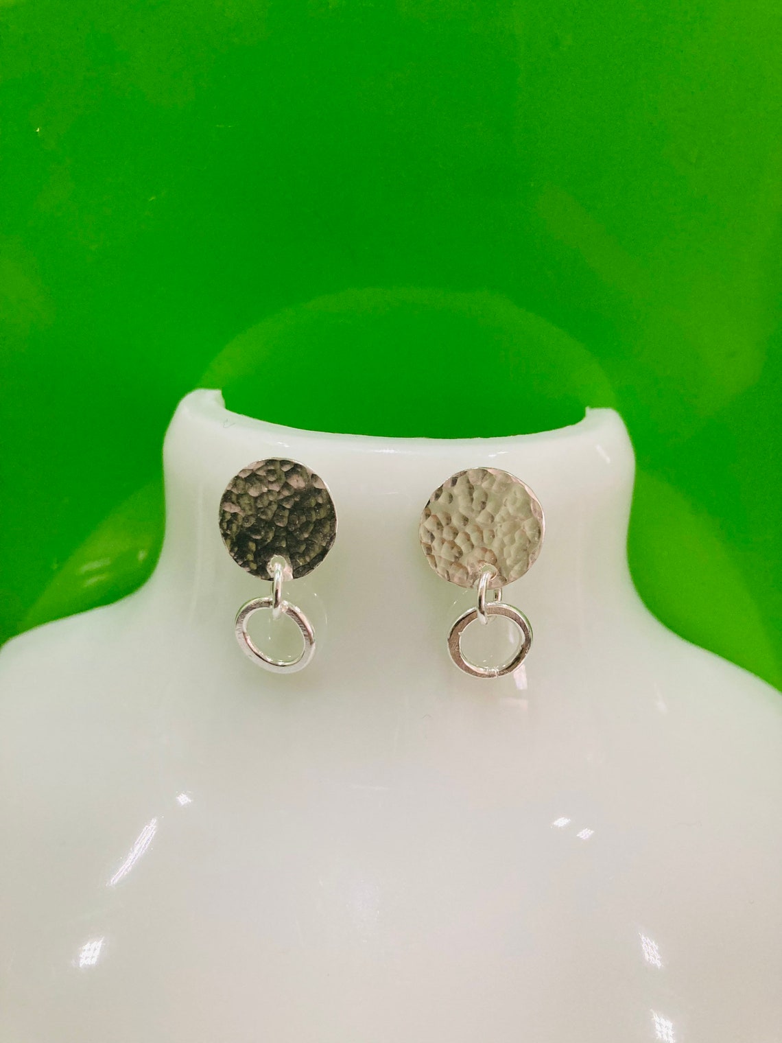 Silver Handmade My Style of Keeping Faith Earrings Perfect Etsy