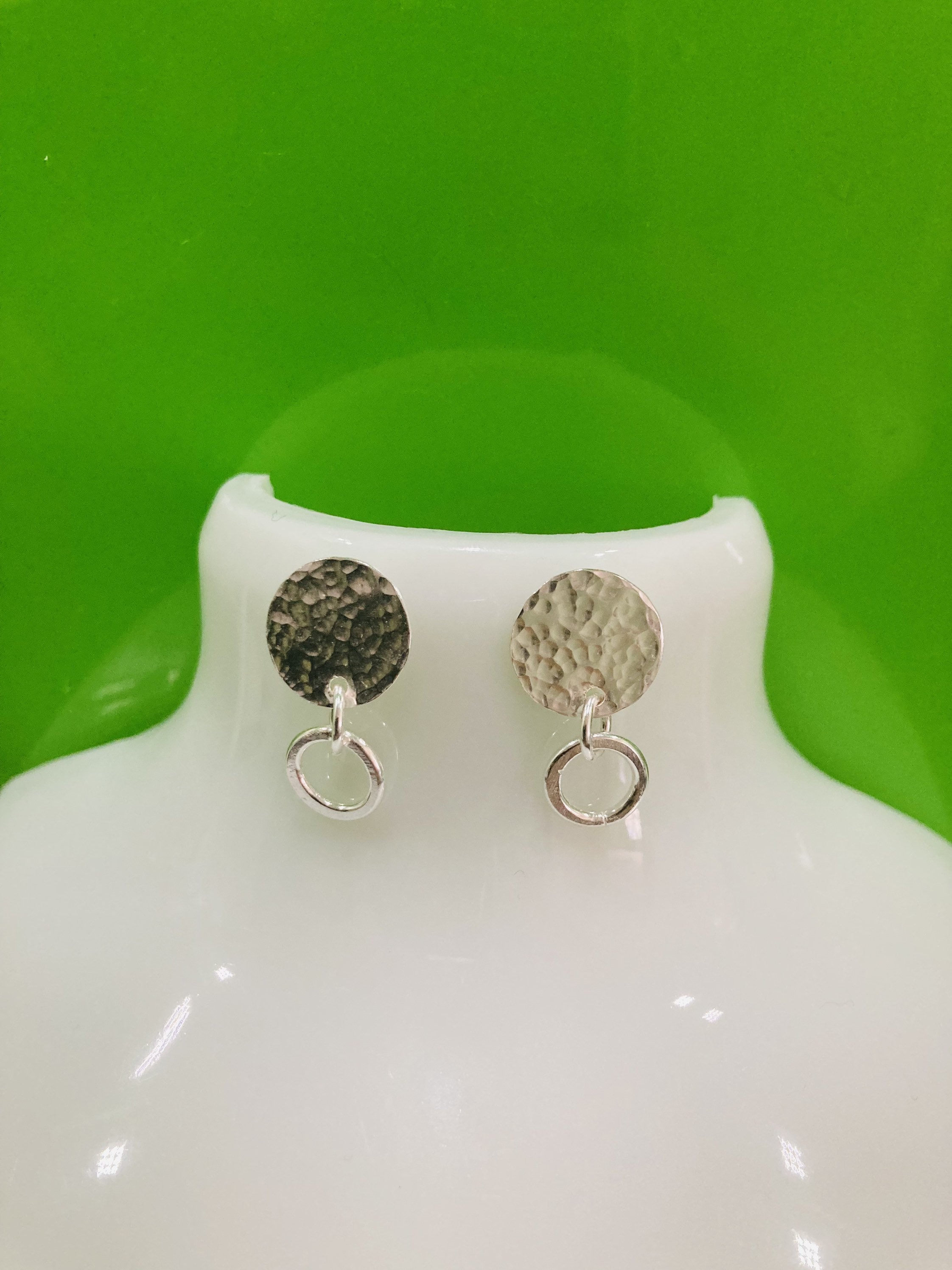 Keeping faith gold earrings Clearance