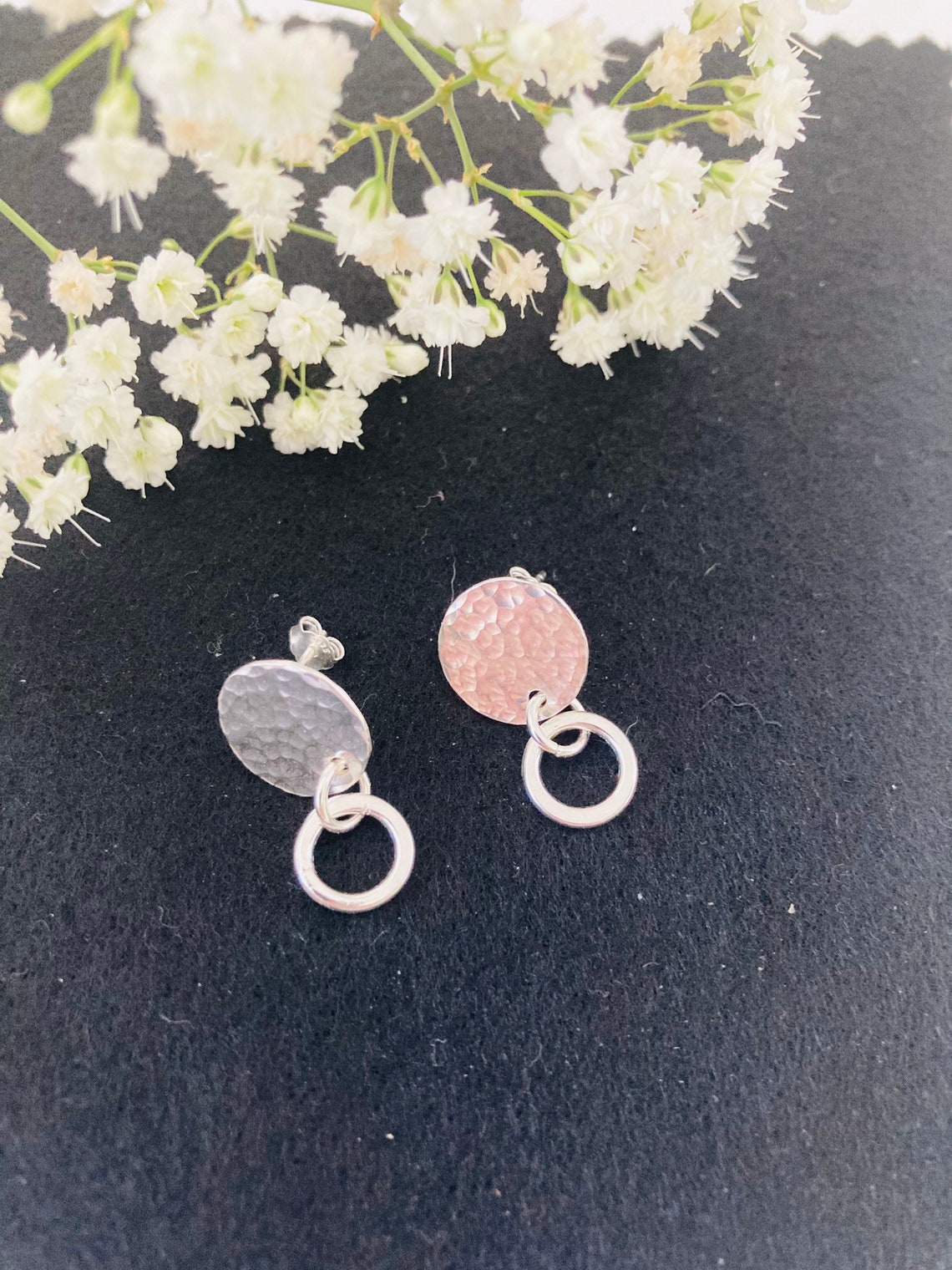 Silver Handmade My Style of Keeping Faith Earrings Perfect Etsy