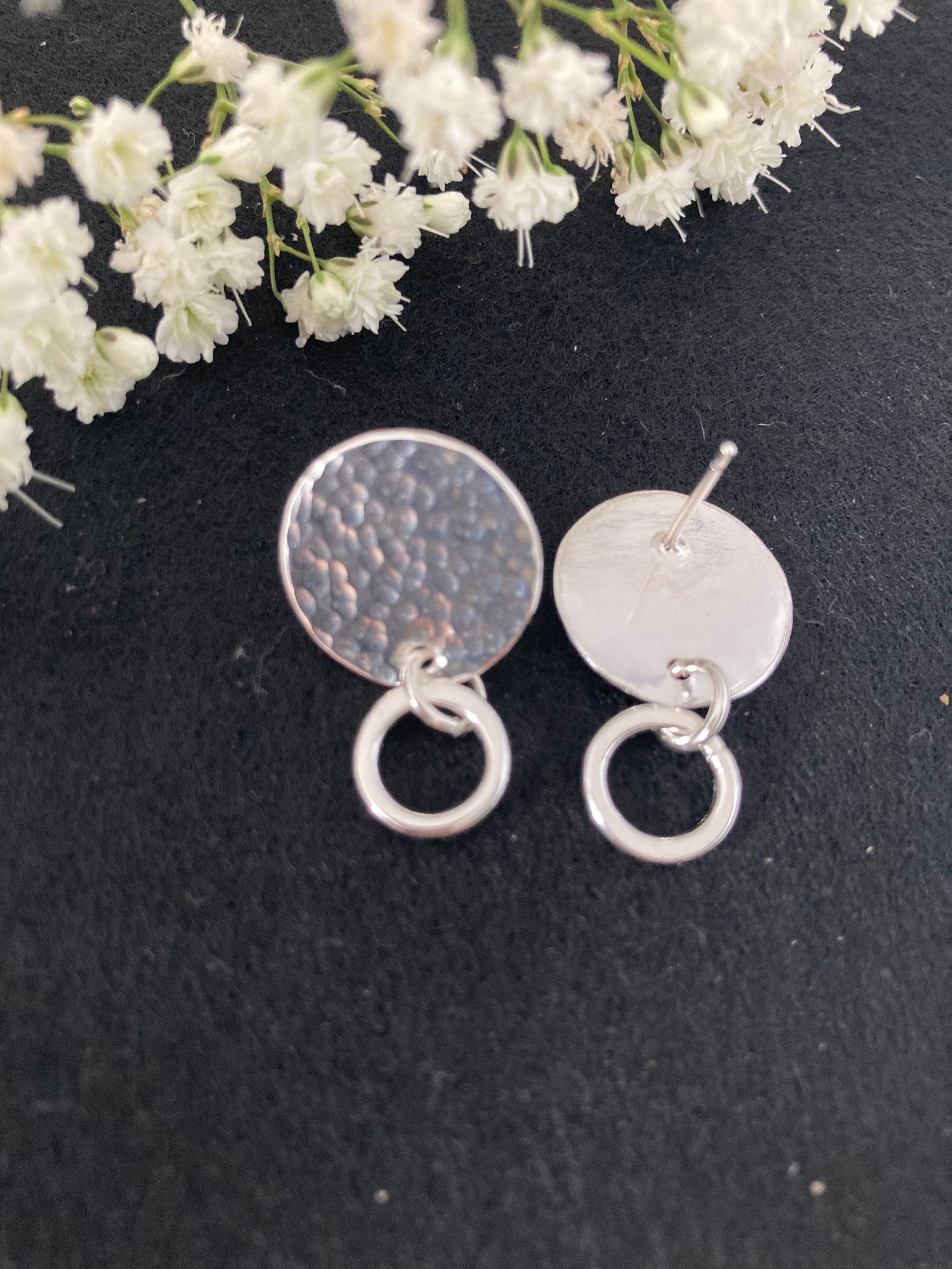 Silver Handmade my style of Keeping Faith Earrings Etsy