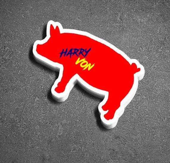 Royal Marine Slang Sticker Corps Colours Matte Harry Von Red Etsy