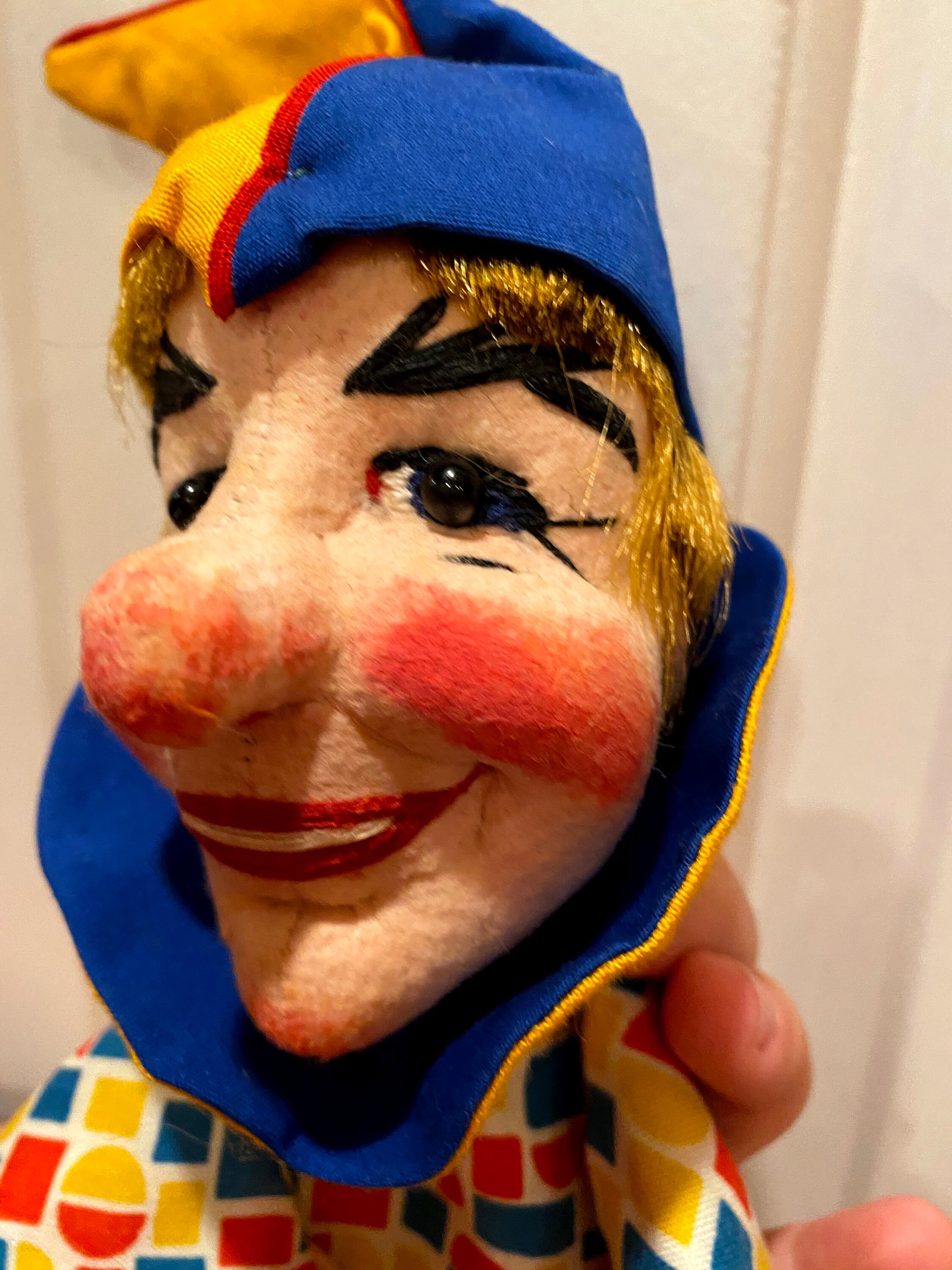 Rare Joker German Hand Puppet Etsy