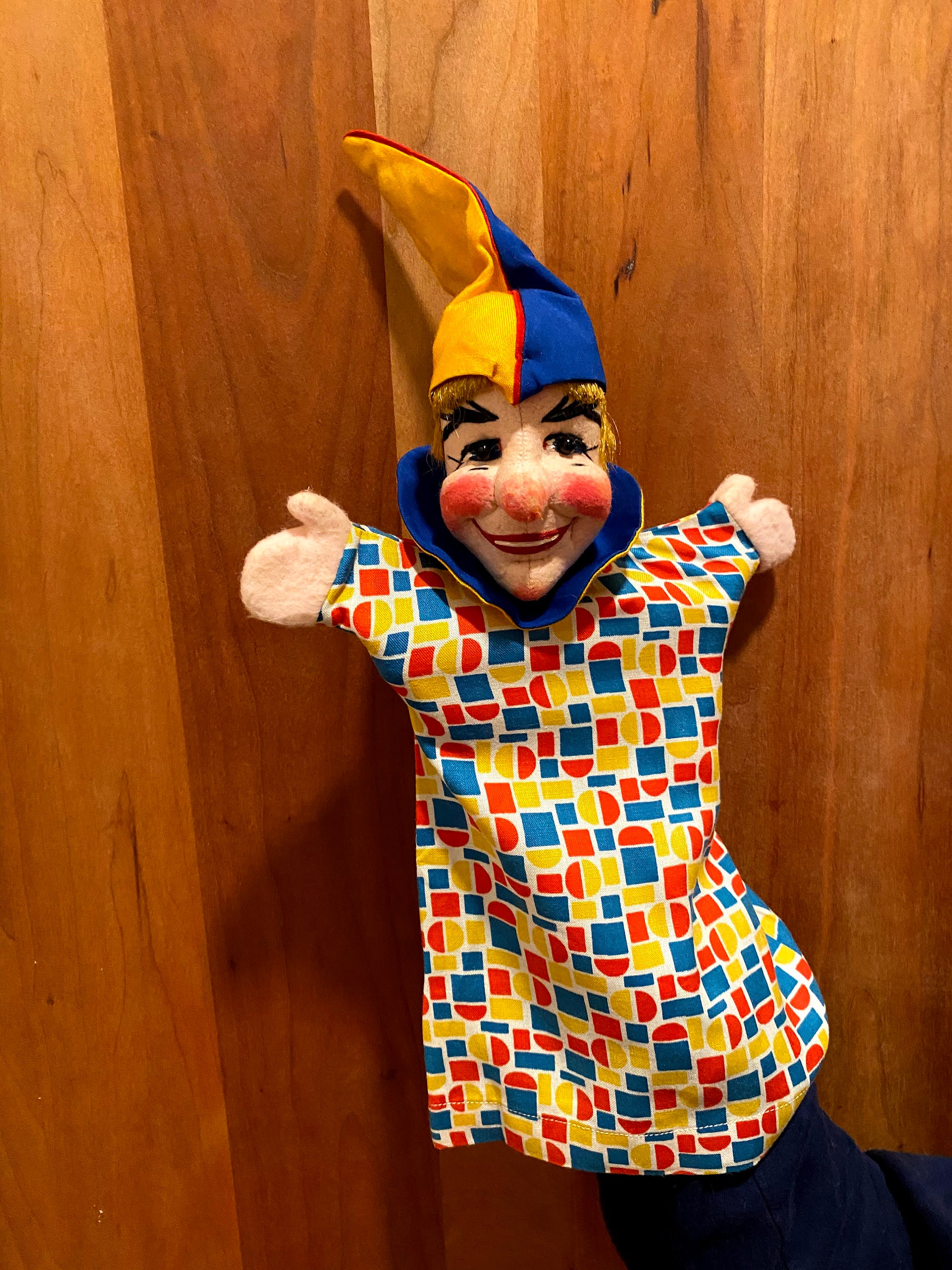 Rare Joker German Hand Puppet Etsy