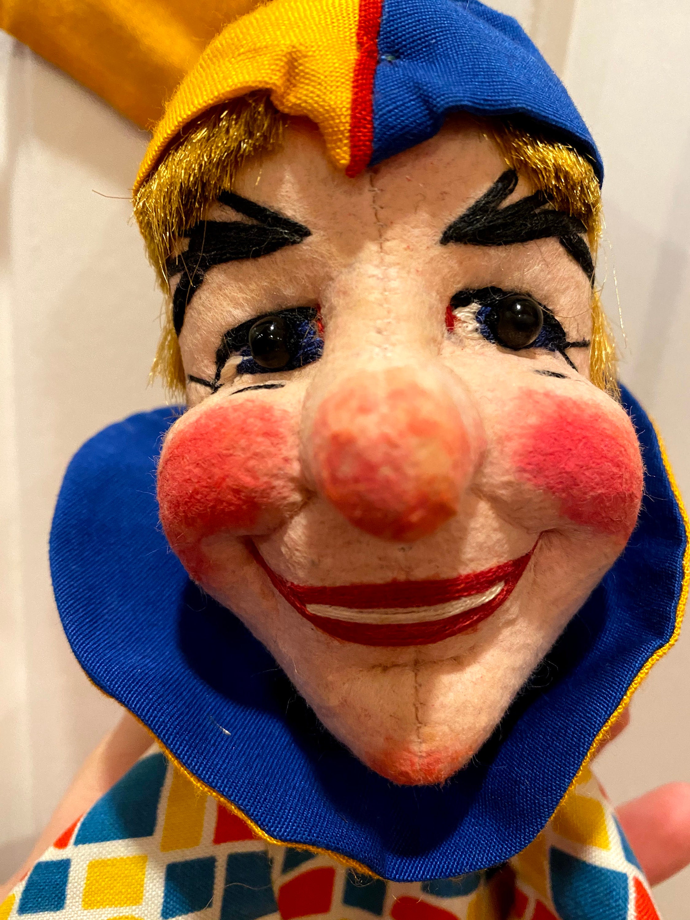 Rare Joker German Hand Puppet Etsy