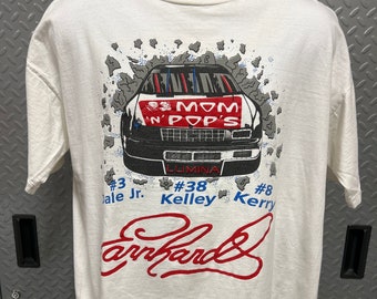 Vintage NASCAR Mom N Pops Earnhardt Family Racing Shirt (XL)